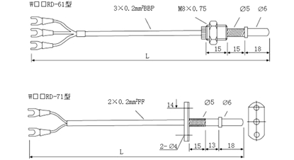 電機軸承用熱電偶/熱電阻